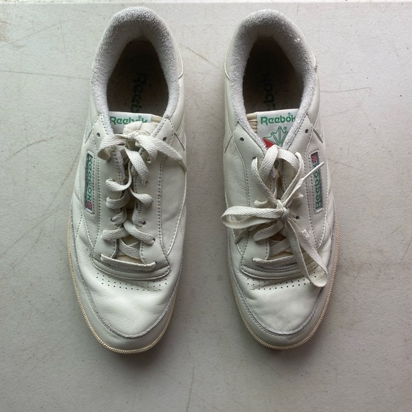 White Reeboks - Picture 3 of 3